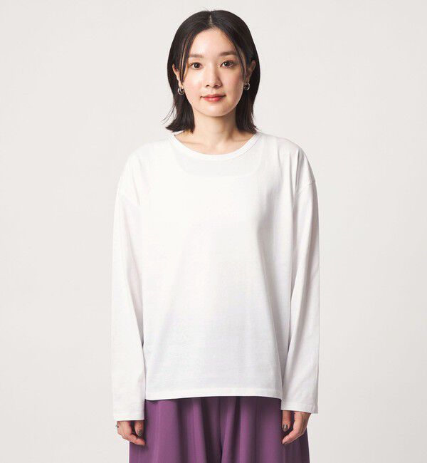UNITED ARROWS green label relaxing「【WEB限定】＜at ease＞ ニット &times; Tシャツ セット」|ニット・セーター|