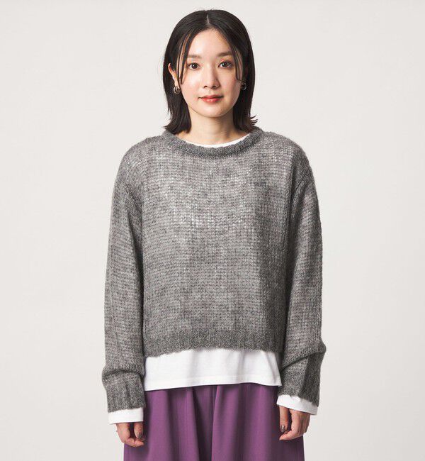 UNITED ARROWS green label relaxing「【WEB限定】＜at ease＞ ニット &times; Tシャツ セット」|ニット・セーター|