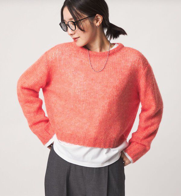 UNITED ARROWS green label relaxing「【WEB限定】＜at ease＞ ニット &times; Tシャツ セット」|ニット・セーター|