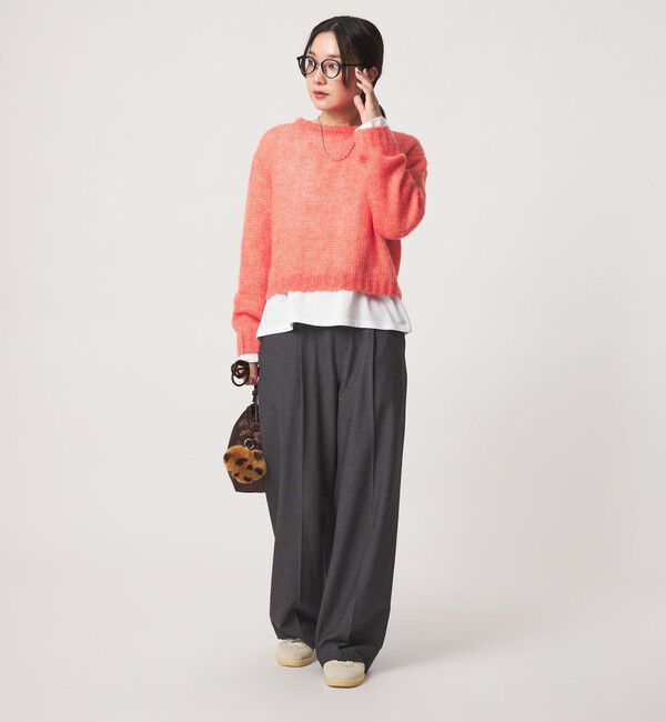 UNITED ARROWS green label relaxing「【WEB限定】＜at ease＞ ニット &times; Tシャツ セット」|ニット・セーター|
