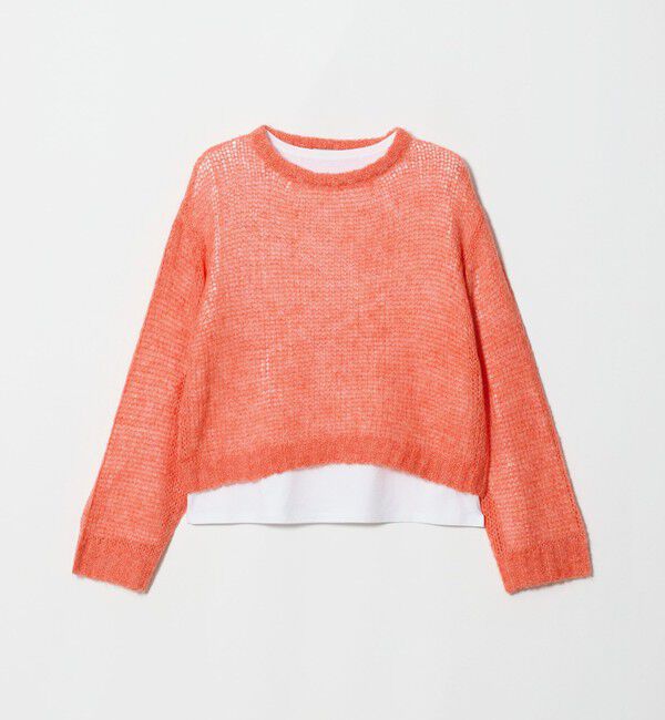 UNITED ARROWS green label relaxing「【WEB限定】＜at ease＞ ニット &times; Tシャツ セット」|ニット・セーター|