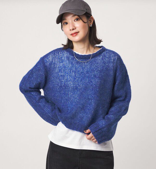 UNITED ARROWS green label relaxing「【WEB限定】＜at ease＞ ニット &times; Tシャツ セット」|ニット・セーター|