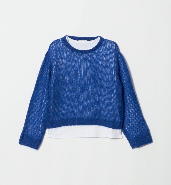 UNITED ARROWS green label relaxing「【WEB限定】＜at ease＞ ニット &times; Tシャツ セット」|ニット・セーター|