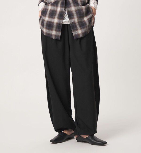 UNITED ARROWS green label relaxing「【WEB限定】＜at ease＞ バルーン パンツ マシンウォッシャブル ストレッチ 帯電防止」|その他|
