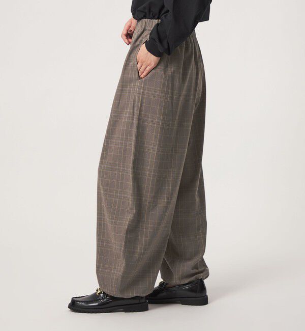 UNITED ARROWS green label relaxing「【WEB限定】＜at ease＞ バルーン パンツ マシンウォッシャブル ストレッチ 帯電防止」|その他|