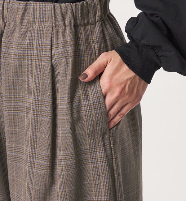 UNITED ARROWS green label relaxing「【WEB限定】＜at ease＞ バルーン パンツ マシンウォッシャブル ストレッチ 帯電防止」|その他|