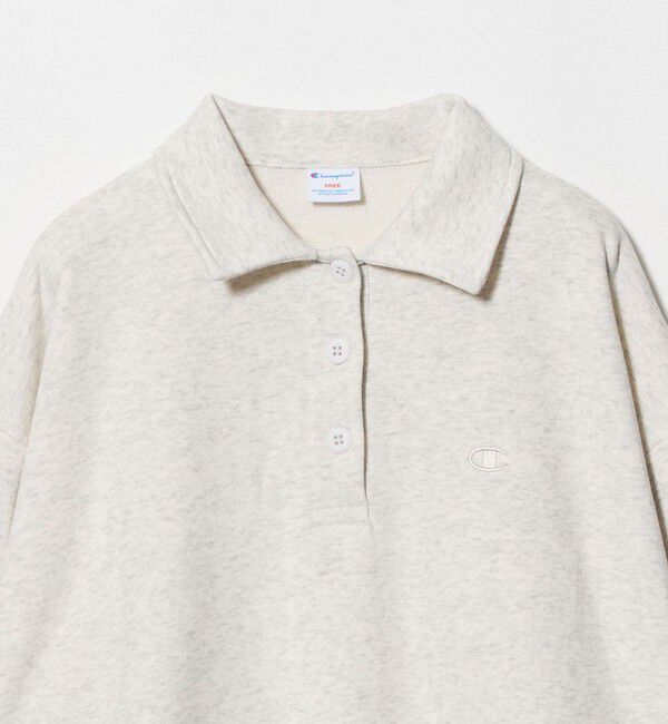 UNITED ARROWS green label relaxing「【別注】＜Champion＞ CVC ヘンリーボタン スウェット プルオーバー」|スウェット・ジャージ|