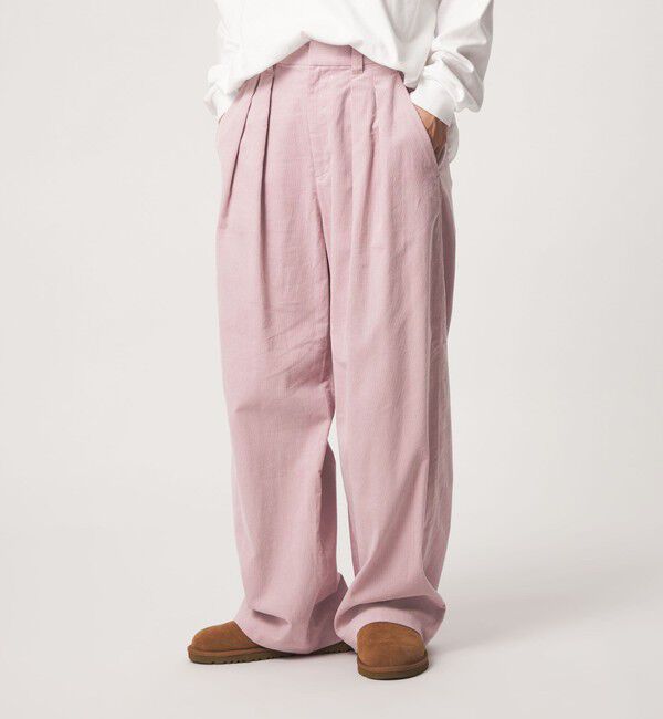 UNITED ARROWS green label relaxing「【WEB限定】＜at ease＞コーデュロイ タック パンツ」|その他|