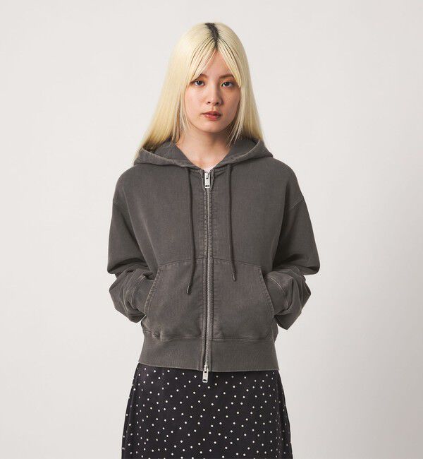 BEAUTY&YOUTH UNITED ARROWS「コットン裏毛 ジップパーカー」|カーディガン|