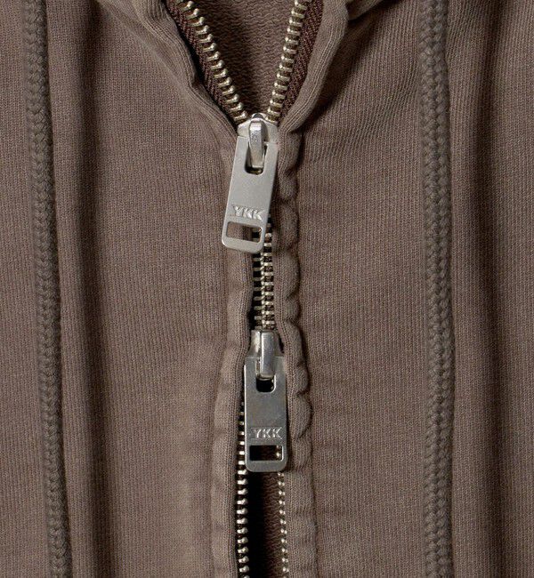 BEAUTY&YOUTH UNITED ARROWS「コットン裏毛 ジップパーカー」|カーディガン|