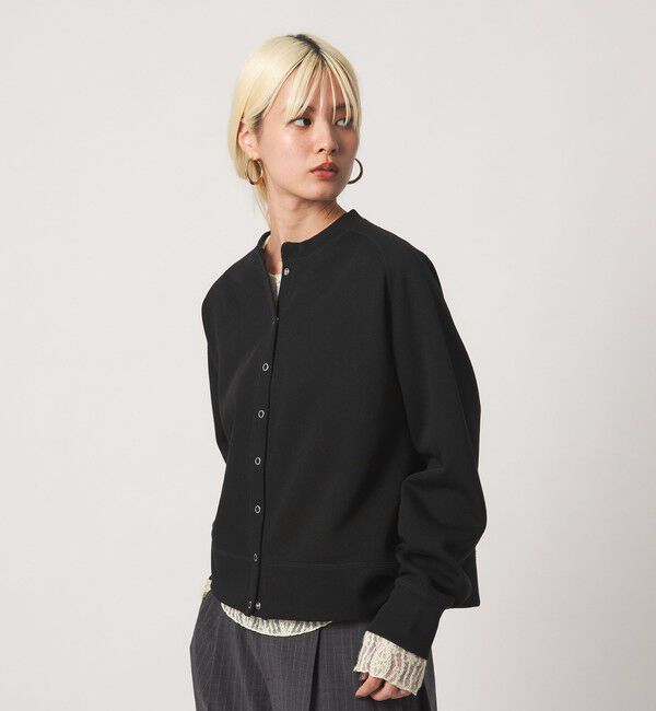 BEAUTY&YOUTH UNITED ARROWS「ダブルフェイス リングボタンカーディガン」|カーディガン|