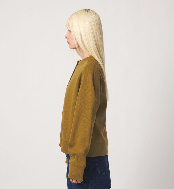 BEAUTY&YOUTH UNITED ARROWS「ダブルフェイス リングボタンカーディガン」|カーディガン|