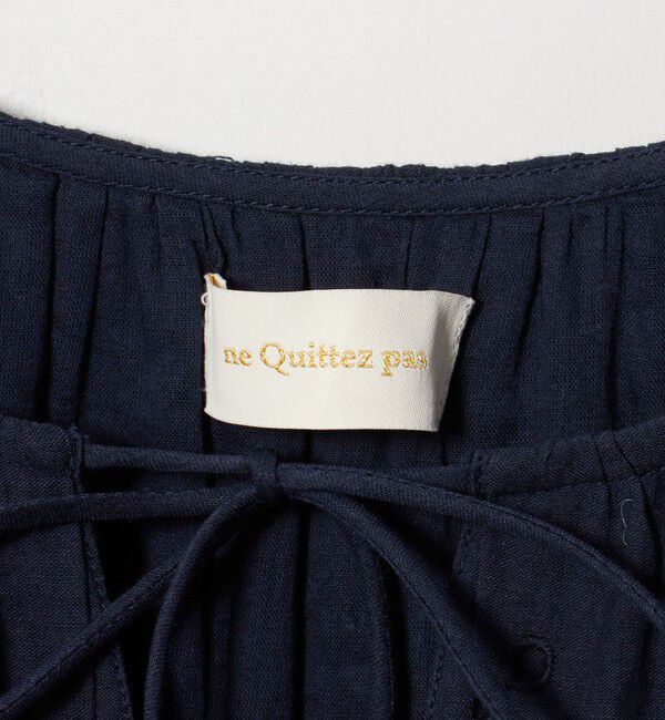 BEAUTY&YOUTH UNITED ARROWS「＜ne Quittez pas＞カットワーク ワンピース」|ワンピース|
