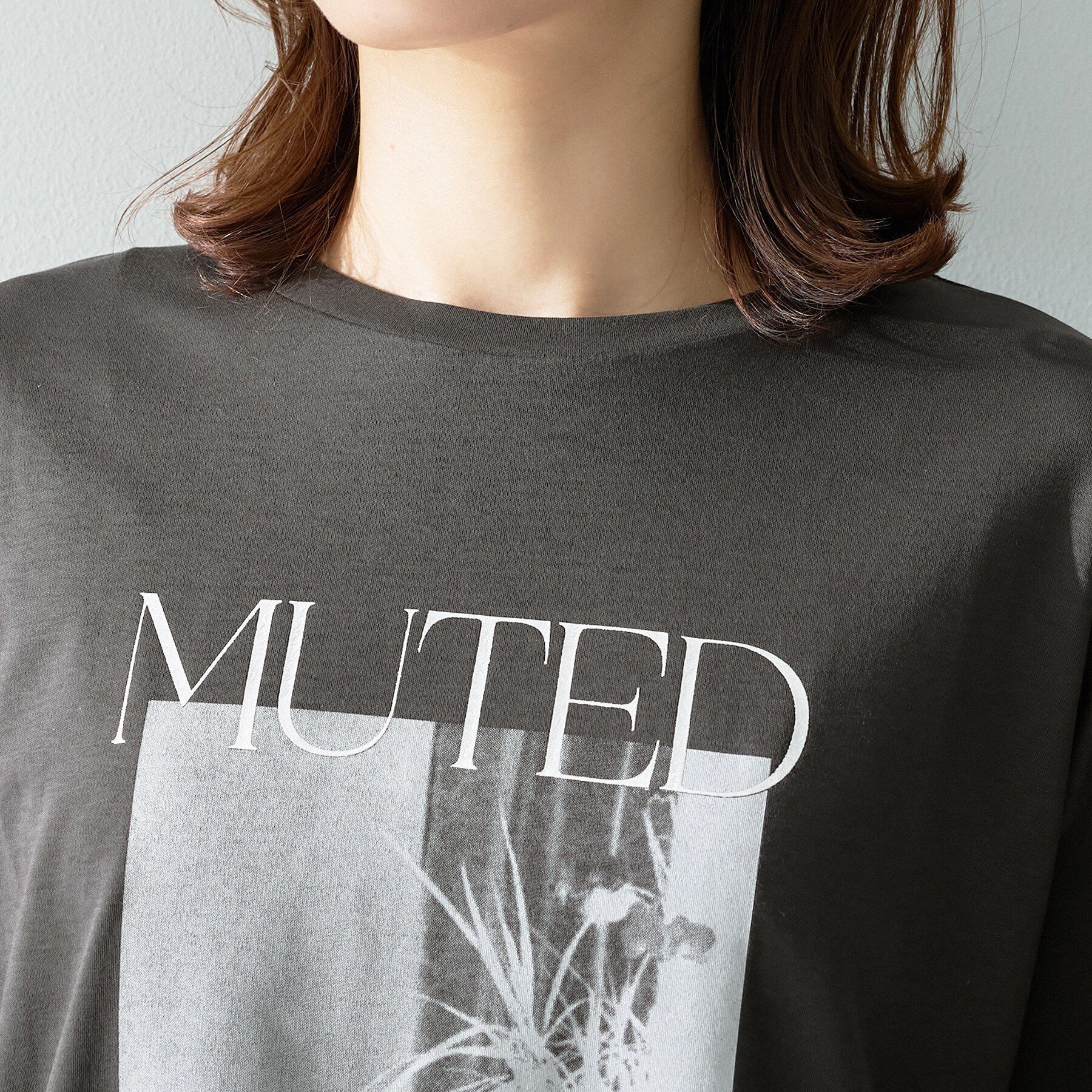 UNTITLED「【ロゴ・プリント】フォトグラフィックロンT」|Tシャツ・カットソー|