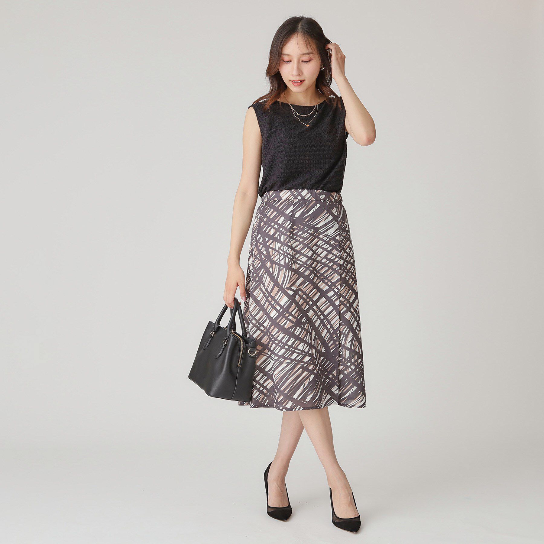 COUP DE CHANCE「【手洗い可／日本製】ノースリーブトップス」|Tシャツ・カットソー|