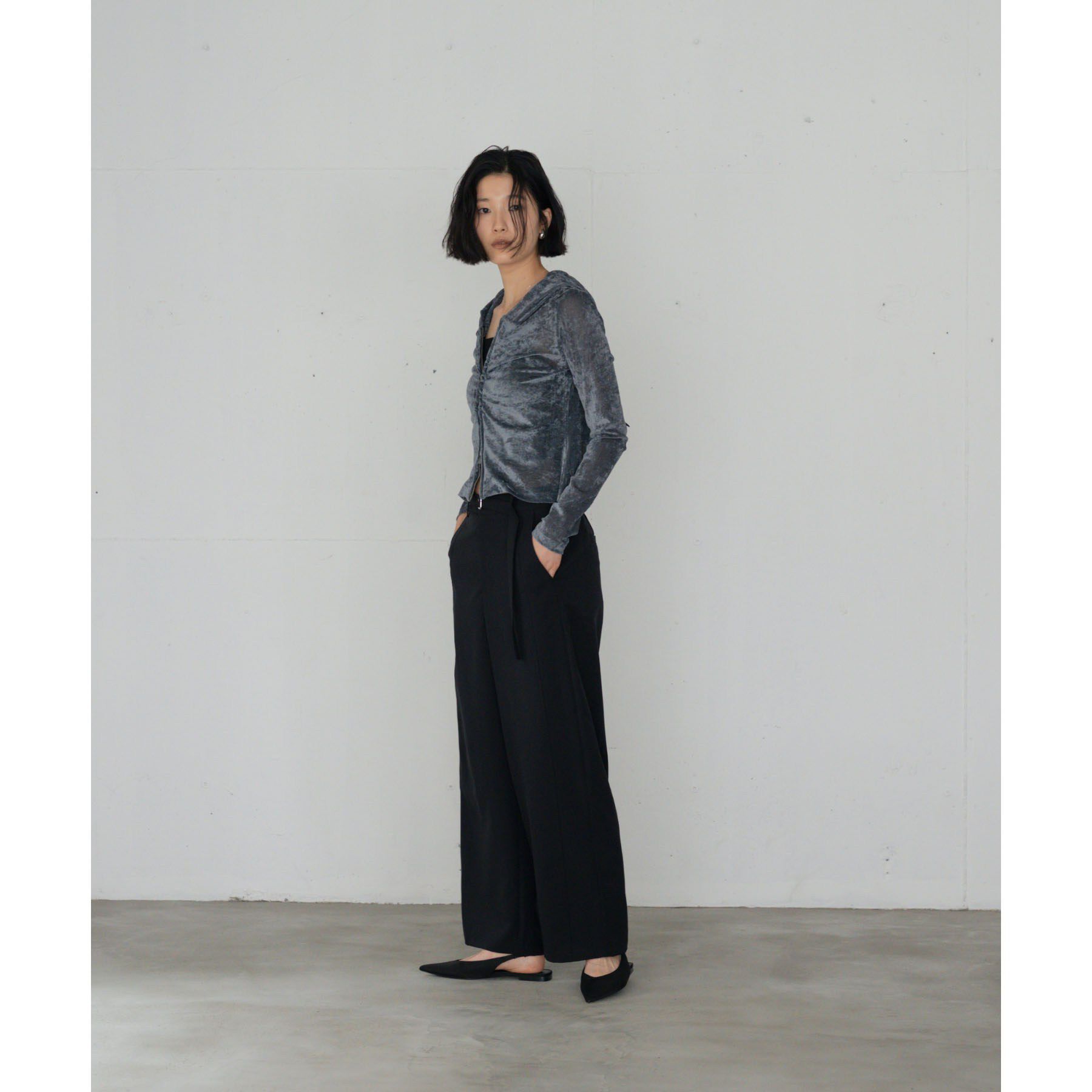 GALLEST「ベルト付きバレルパンツ」|その他|