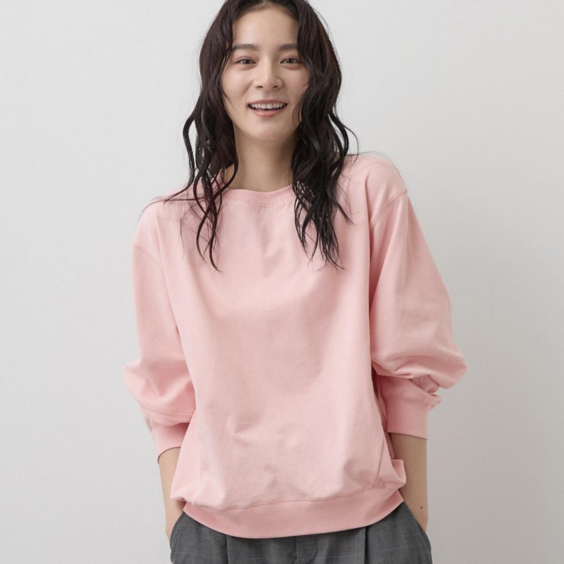Dessin「【洗える/6色展開】フォルムスリーブミニ裏毛 プルオーバー」|Tシャツ・カットソー|