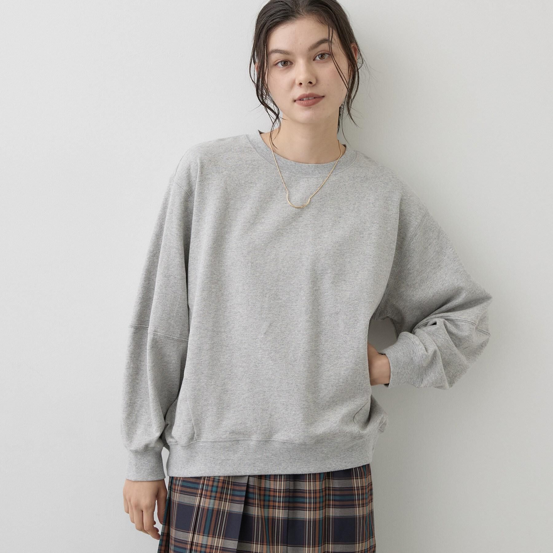 Dessin「【洗える/6色展開】フォルムスリーブミニ裏毛 プルオーバー」|Tシャツ・カットソー|