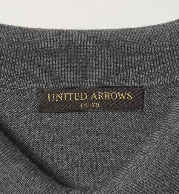 UNITED ARROWS「ハイゲージ ニット ポロシャツ」|ニット・セーター|