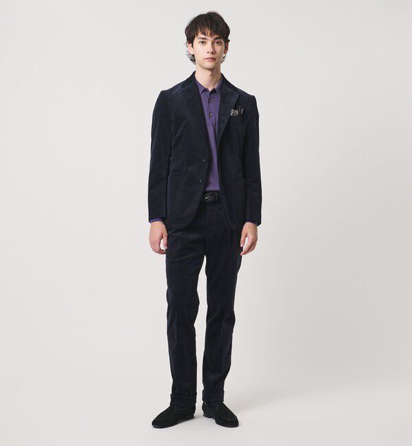UNITED ARROWS「ハイゲージ ニット ポロシャツ」|ニット・セーター|
