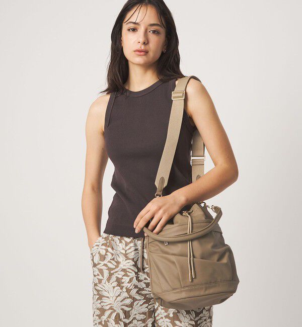 UNITED ARROWS green label relaxing「【WEB限定】＜PARTE＞ポケットドロスト バッグ  はっ水」|ショルダー・メッセンジャー|MOCA