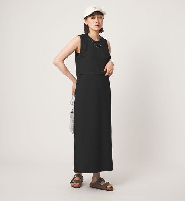 UNITED ARROWS green label relaxing「タンクトップ&times;ノースリーブ ワンピース セット」|ワンピース|