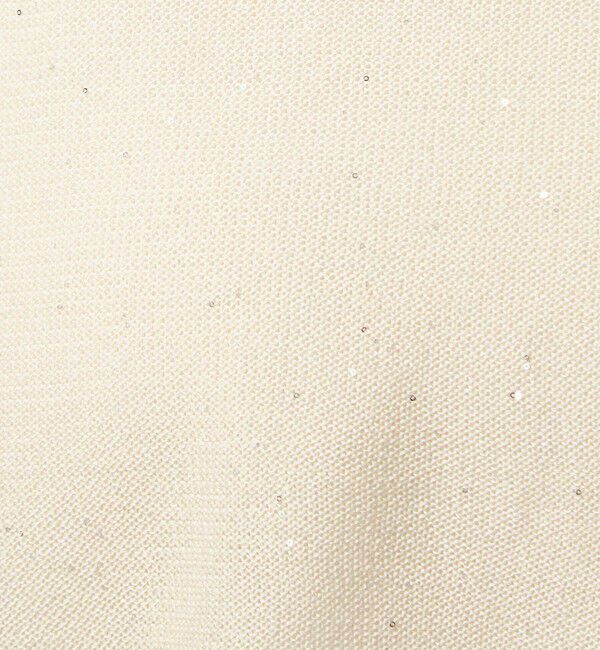 UNITED ARROWS green label relaxing「スパンコール ラメ ノースリーブ ニット」|ニット・セーター|
