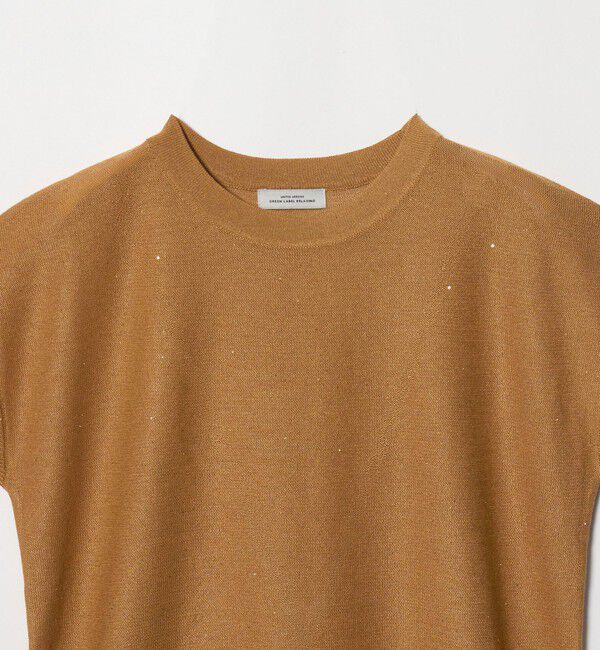 UNITED ARROWS green label relaxing「スパンコール ラメ ノースリーブ ニット」|ニット・セーター|