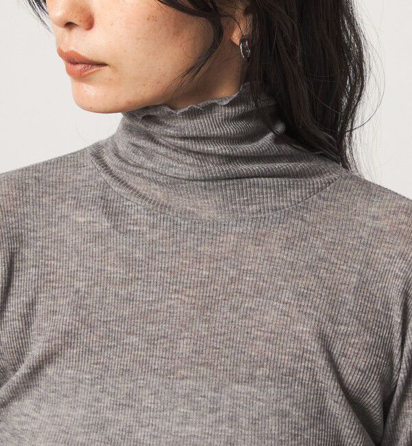 UNITED ARROWS green label relaxing「［size SHORTあり］テレコ タートルネック プルオーバー」|Tシャツ・カットソー|