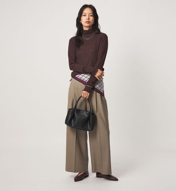 UNITED ARROWS green label relaxing「［size SHORTあり］テレコ タートルネック プルオーバー」|Tシャツ・カットソー|