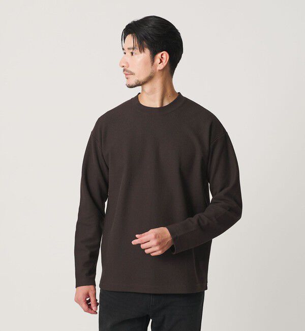 BEAUTY&YOUTH UNITED ARROWS「【WEB限定 WARDROBE SMART】エアリー カノコ  カットソー 【抗菌・防臭】」|Tシャツ・カットソー|