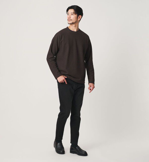 BEAUTY&YOUTH UNITED ARROWS「【WEB限定 WARDROBE SMART】エアリー カノコ  カットソー 【抗菌・防臭】」|Tシャツ・カットソー|