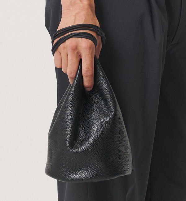 BEAUTY&YOUTH UNITED ARROWS「【WEB限定】シボ レザー パース」|ハンドバッグ|