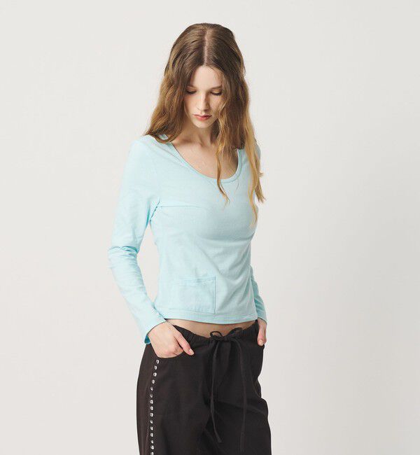 ATTISESSION「＜ATTISESSION＞ポケット ユーティリティー カットソー」|Tシャツ・カットソー|
