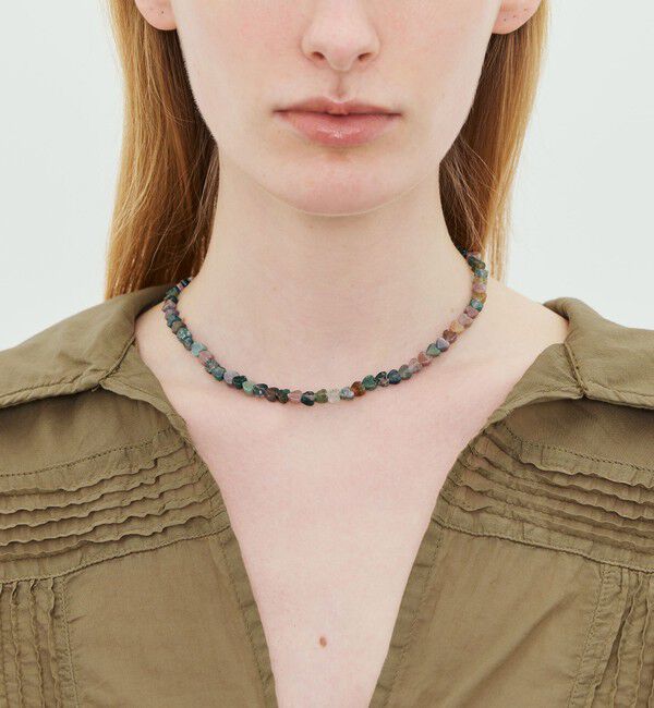 TOMORROWLAND GOODS「STEEN Heart Jade ネックレス」|ネックレス|