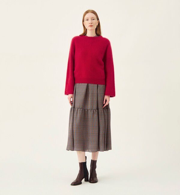 Ballsey「【WEB先行予約】フラッフィーヤーン ビルドネックプルオーバー」|ニット・セーター|