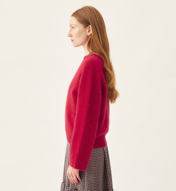 Ballsey「【WEB先行予約】フラッフィーヤーン ビルドネックプルオーバー」|ニット・セーター|