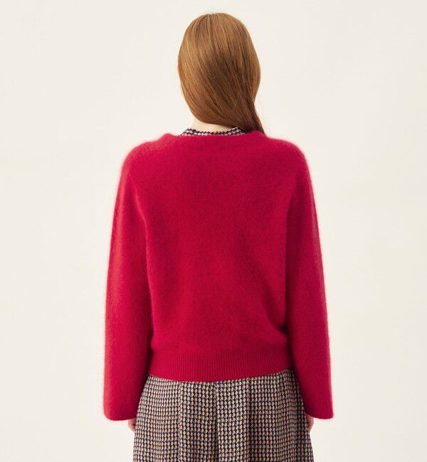 Ballsey「【WEB先行予約】フラッフィーヤーン ビルドネックプルオーバー」|ニット・セーター|