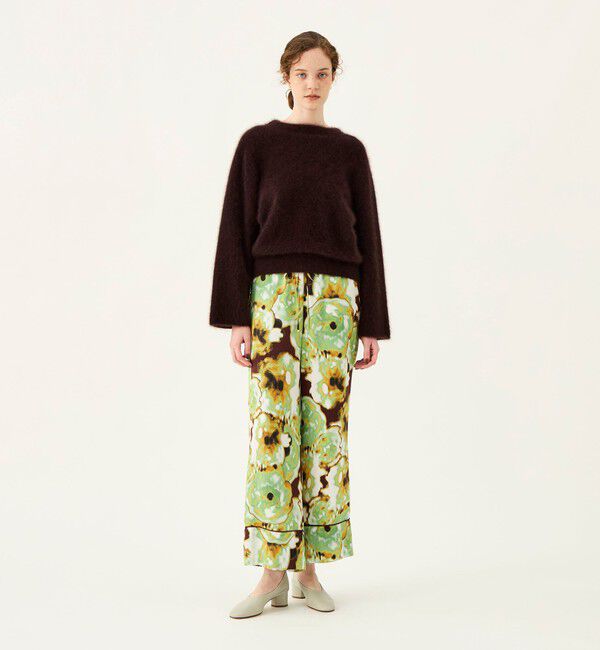 Ballsey「【WEB先行予約】フラッフィーヤーン ビルドネックプルオーバー」|ニット・セーター|