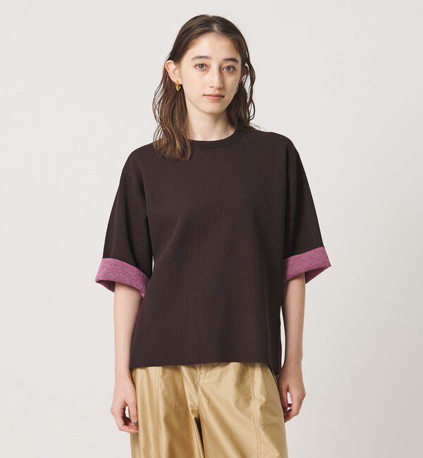 UNITED ARROWS「ニット Tシャツ ‐ウォッシャブル‐」|ニット・セーター|