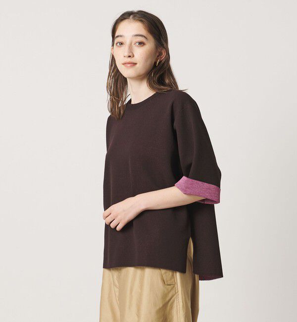 UNITED ARROWS「ニット Tシャツ ‐ウォッシャブル‐」|ニット・セーター|