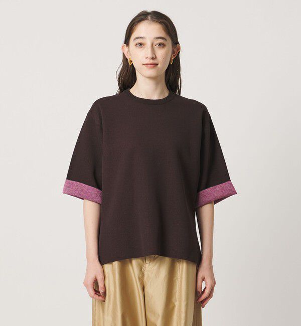 UNITED ARROWS「ニット Tシャツ ‐ウォッシャブル‐」|ニット・セーター|