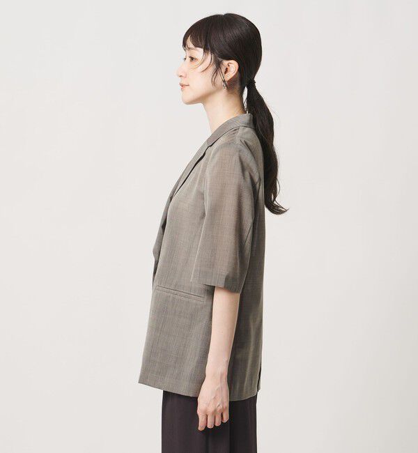 UNITED ARROWS「シアー テーラードジャケット ‐ウォッシャブル‐」|テーラードジャケット|