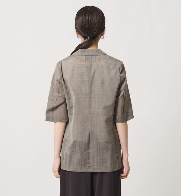 UNITED ARROWS「シアー テーラードジャケット ‐ウォッシャブル‐」|テーラードジャケット|