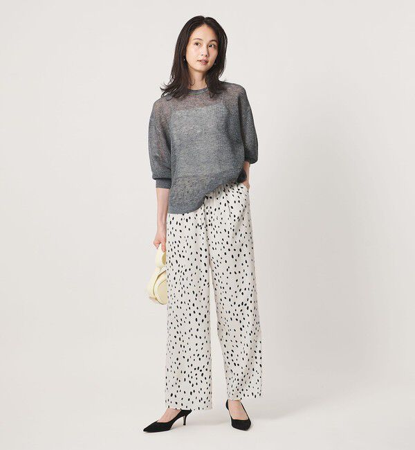 UNITED ARROWS「バンビ プリント イージーパンツ」|その他|