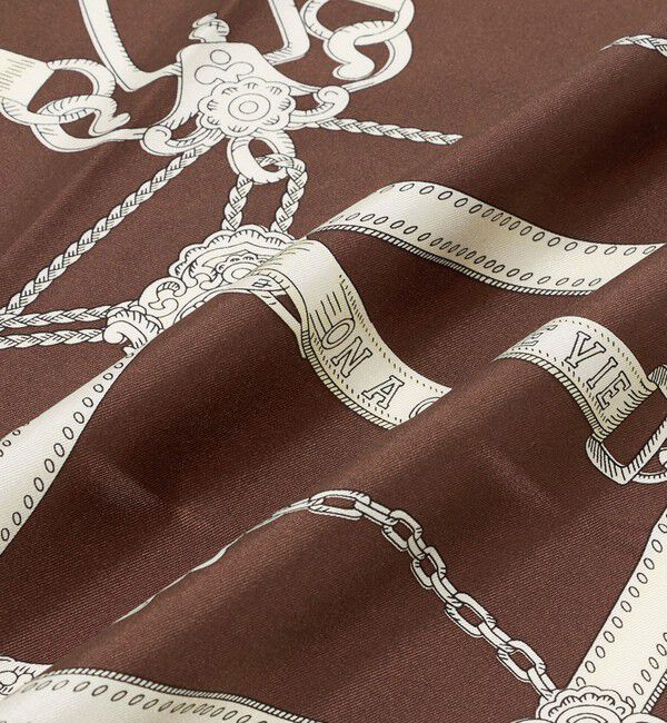 UNITED ARROWS「＜manipuri＞SILK 88&times;88 スカーフ 26FW」|バンダナ・スカーフ|