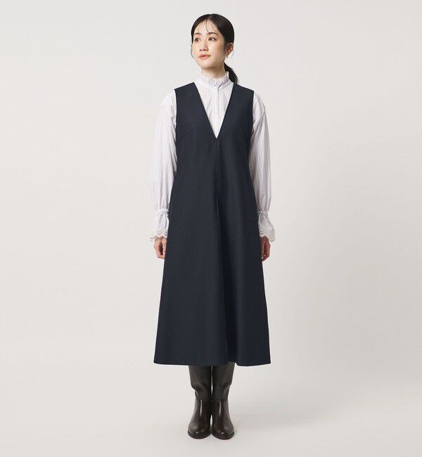UNITED ARROWS「T/W ジャンパースカート」|ジャンパースカート|