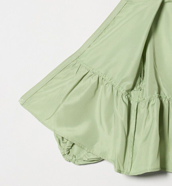 UNITED ARROWS green label relaxing「フリル ギャザーブルゾン / キッズ  100cm-160cm 撥水 UVカット 遮熱」|その他|
