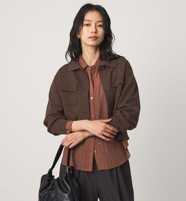 UNITED ARROWS green label relaxing「ポロニット カーディガン」|カーディガン|