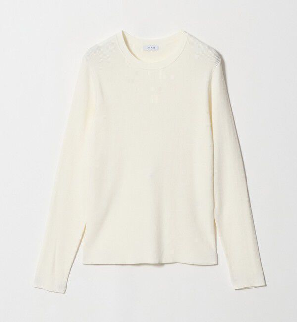 UNITED ARROWS green label relaxing「＜1_OF MINE＞リブ クルーネック ロングスリーブ プルオーバー ニット マシンウォッシャブル」|ニット・セーター|